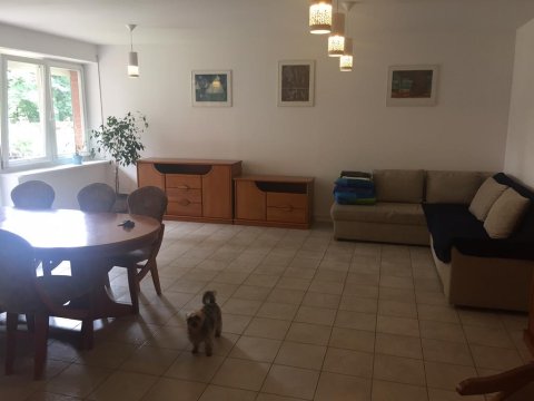 salon z kanapą narożną - Apartament Sopot dla 2-6 osób