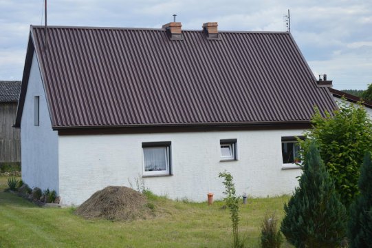 widok na dom - Dom wakacyjny w Borach Tucholskich