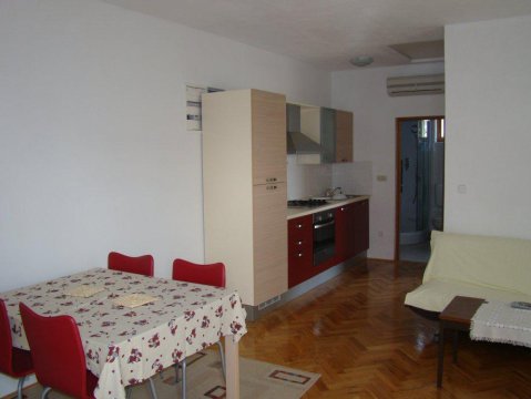 Apartment A living room - Apartments Valerija, Vodice,  Croatia