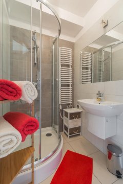 łazienka - Apartament Tatrachata - Studio z balkonem i kominkiem idealny dla dwojga
