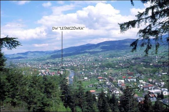 WIDOK NA WĘGIERSKĄ GÓRKĘ Z TRAKTU CESARSKIEGO - Noclegi w górach Węgierska Górka