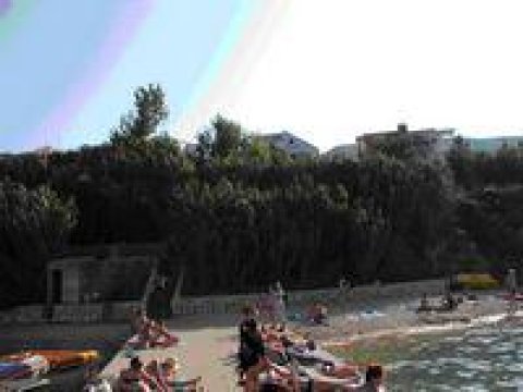 Beach in front the house - APARTMENT  BARBARA