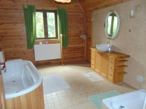 łazienka - Dobra Chata w Borach Tucholskich