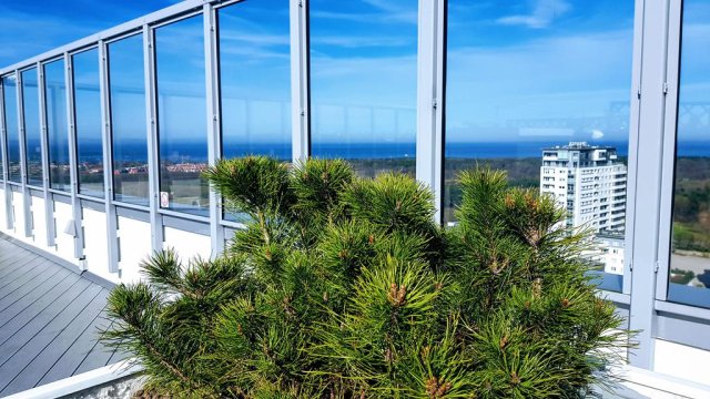 Niesamowity widok z 18 piętra na morze oraz panoramę Trójmiasta-wyłącznie dla mieszkańców - Apartamenty Cztery Oceany | doskonała lokalizacja, z widokiem