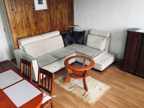 Salon - kanapa narożna  - Mieszkanie Gdańsk-Brzeźno przy PLAŻY