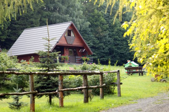 domek Pod lasem - EKO BAJKA Domki w górach, idealny dla rodzin z dziećmi, agroturystyka