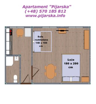 Plan - Apartament Pijarska