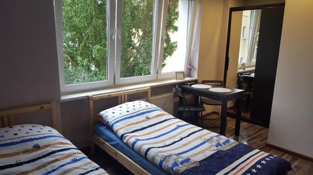Ceynowy, Pokój B z łazienką - 2 łóżka - StudioSpanie Pokój z łazienką przy plaży w Sopocie