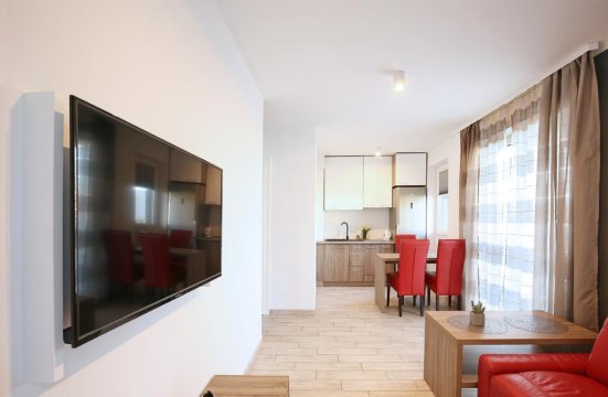 Salon  - Dwupokojowe apartamenty 36m2 w ścisłym centrum Mielna-  800m od plaży