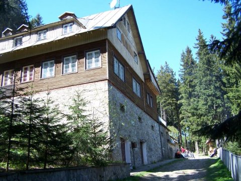 schronisko-droga - Górski Dom Turysty  Pod Biskupią Kopą
