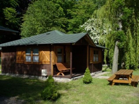 domek drewniany w Kołobrzegu - Camping Baltic - domki, pole namiotowe