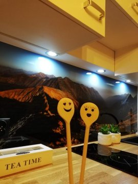 Apartamenty  Folk Dream Harenda Zakopane. Widok na Tatry