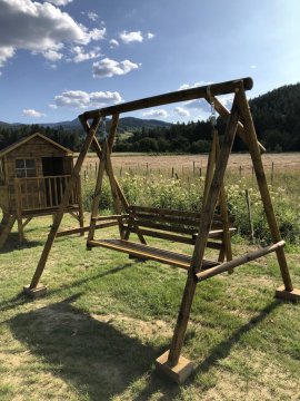 Chata pod Przehybą. Luksusowy dom z bali w Beskidzie Sądeckim, jacuzzi, sauna