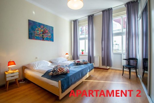 Apartament 2 Sypialnia z balkonem - Apartamenty i mieszkania w Sopocie położone blisko plaży i Deptaka