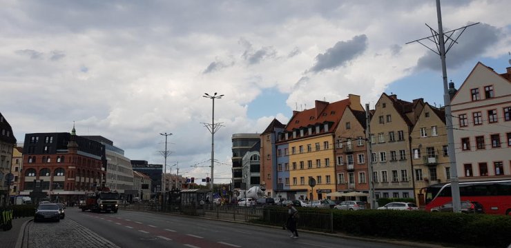 ulica kaziemierza Wielkiego /Psie Budy - 24W Pokoje  Noclegi kwatery Wrocław Stare Miasto ul.Psie Budy boczna Ul.Ruskiej 