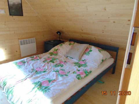 Sypialnia z podwójnym łóżkiem - W sercu Gór Sowich - Narbuttowka 
