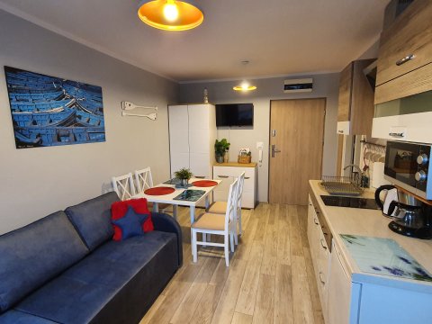 Komfortowe mieszkanie z tarasem dla 4 osób 