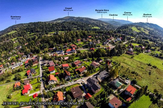 Rezydencja Pod Ochorowiczówką B&B - eleganckie pokoje z widokiem na góry