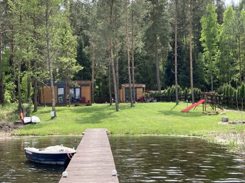 Makosieje Resort-15 m od jeziora,ogrzewanie,prywatna plaża,wi-fi