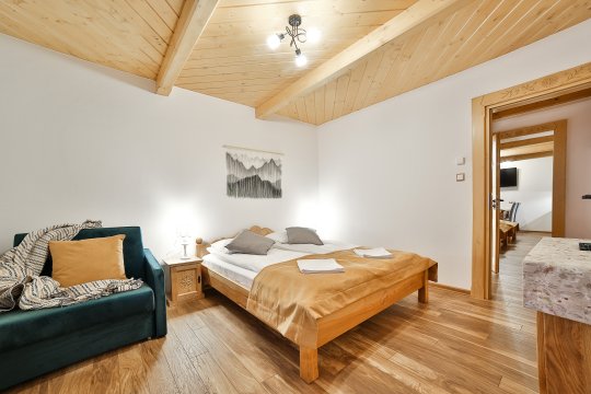 Górskie Wspomnienie, apartamenty Najlepszy Widok 100m wyciągi, 800m termy