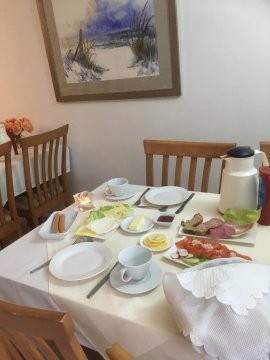 jadalnia - śniadanie - Dom Wczasowy HANNA -  B&B