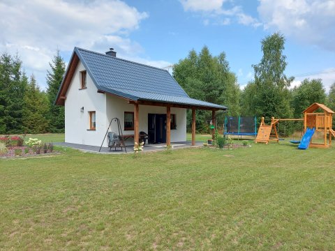 Domek całoroczny w lesie na Kaszubach, Wdzydze,Bory Tucholskie,Dla rodzin,Natura