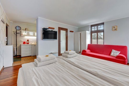 Studio White 35m2 - Apartamenty Muminki w centrum Sopotu.