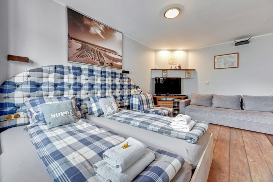 Studio W KRATKĘ 35m2 - Apartamenty Muminki w centrum Sopotu.