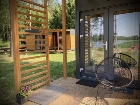 Makosieje Resort-20m od jeziora,ogrzewanie,wi-fi