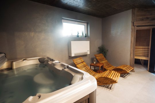 Chata pod Przehybą. Luksusowy dom z bali w Beskidzie Sądeckim, jacuzzi, sauna