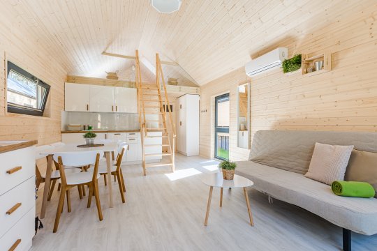 Bursztynowo - luksusowe domki drewniane tuż przy morzu