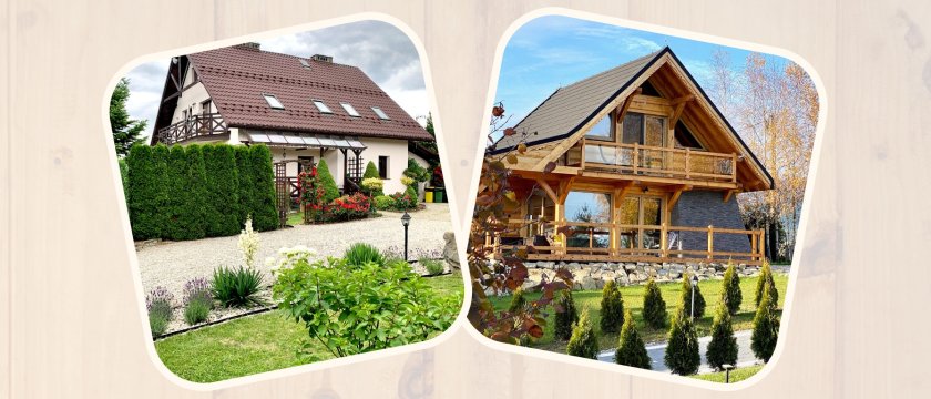 Dom do 12 osób i Dom drewniany do 6 osób - Anielski Wierch - wynajem domu