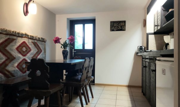 Kuchnia Jadalnia - Apartament w willi z widokiem na Tatry i Jezioro Czorsztyńskie
