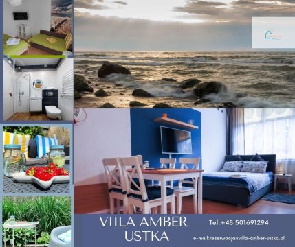 Villa Amber Ustka - VILLA AMBER  USTKA - pokoje z osobnym wejściem