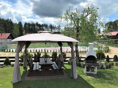 Domek nr 1 - Domek na Kaszubach z kominkiem nad jeziorem dla 8os. 