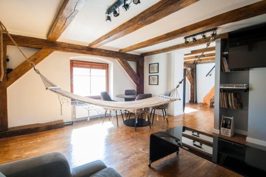 Salon - Taras na dachy, centrum, 12 osób, 4 pokoje
