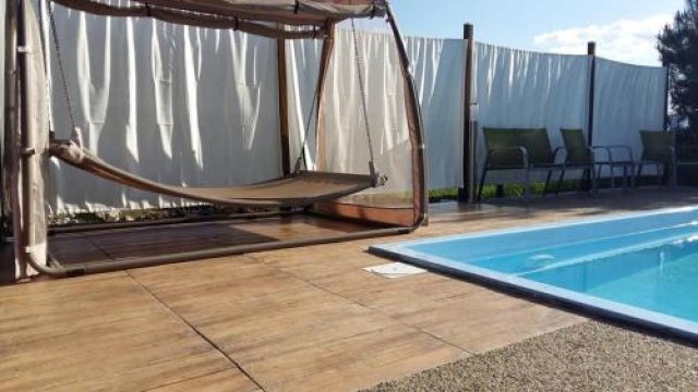 Dom Grabowa z sauną i podgrzewanym basenem