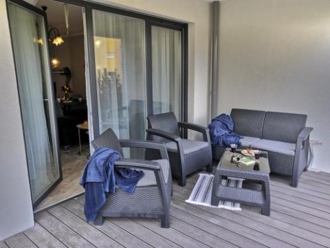 Sun Towers EXspanse apartament 3 pokoje z parkingiem i tarasem