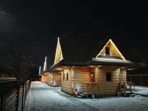 Domki blisko szlaków górskich