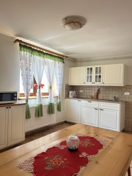 Kuchnia - Pokoje w Czorsztynie nad jeziorem Czorsztyńskim zimą i latem .Zapraszamy 