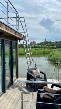 Domek na wodzie Houseboat Frombork