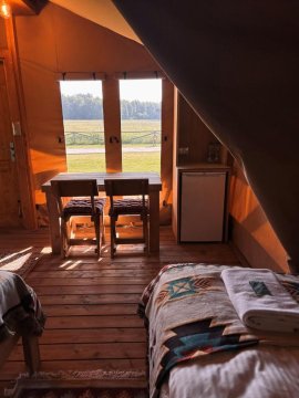 Domki na drzewie, houseboaty, namioty glampingowe i pokoje – noclegi dla każdego