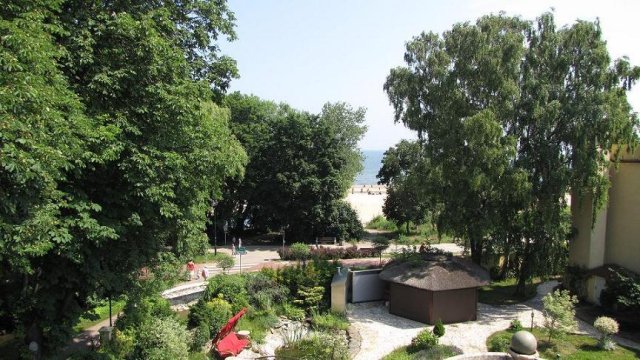Widok na morze z I i II Piętra  - Willa Morskie Oko 50m do plaży