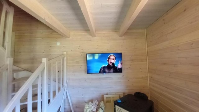 Mazury - domki Wzgórza Dybowskie całoroczne- bania z jacuzzi , sauna