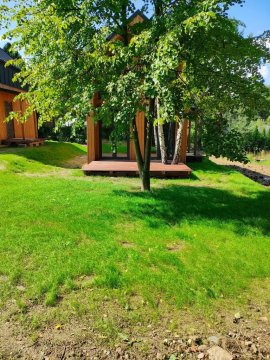 Brzozowy zakątek w Pokrzywnej