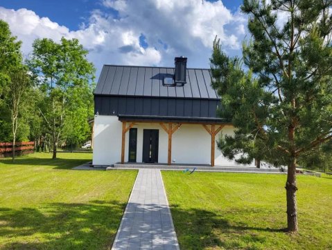 Dom nad jeziorem w Borzechowie - Po Horyzont