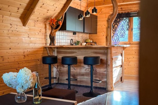 Domek za Księżycem - azyl z balią, kominkiem i prywatnym ogrodem, Ustroń