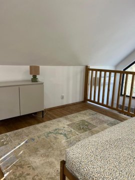 DOMEK LABA CHAŃCZA nad zalewem, domek w lesie z opcją balii NA WYŁĄCZNOŚĆ, ANTRESOLA