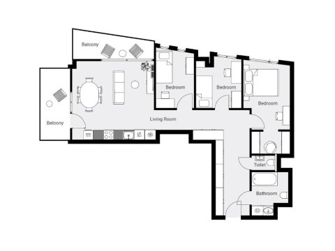 URBAN APARTMENTS PREMIUM Sokolska 30A Towers No 28, Free Garage, Gym & Sauna, Self Check-in