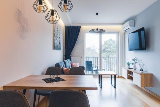 Apartament Słoneczny – Komfort nad Morzem, Blisko Plaży i cCentrum, z Garażem